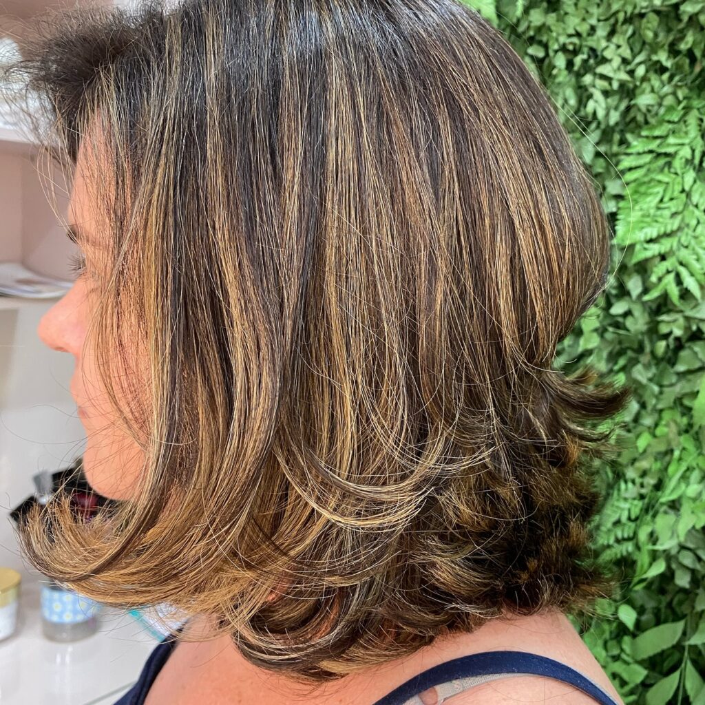 Coloração e mechas – Espaço Danny Padial, Centro, Agudos - SP – foto 12