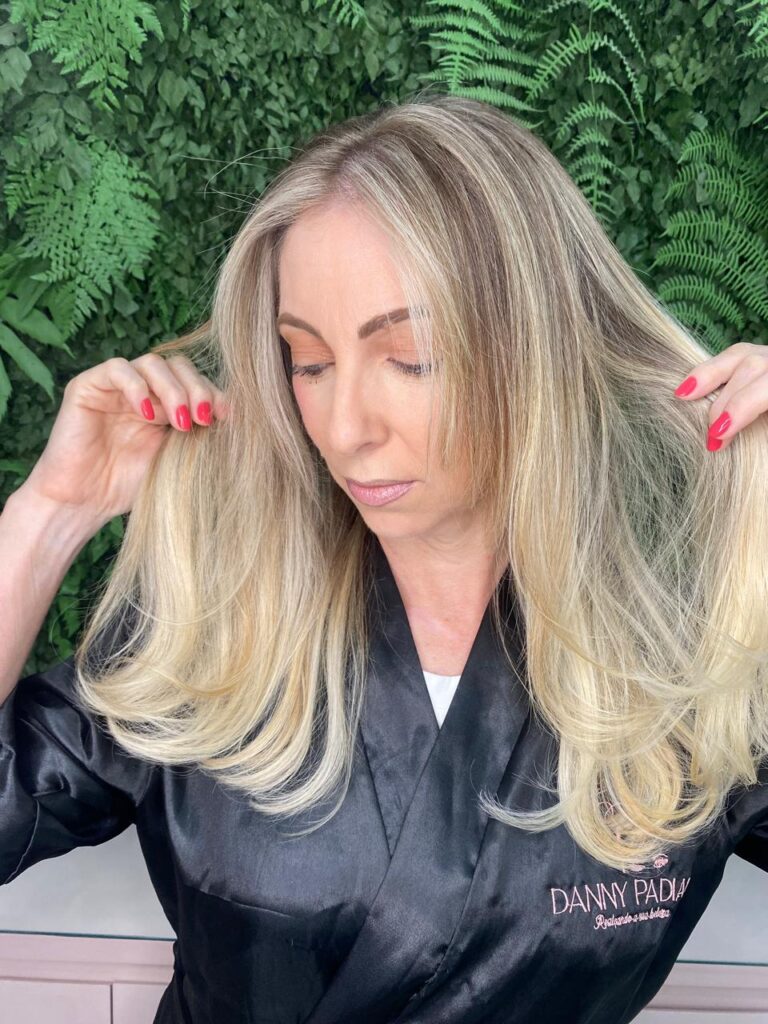 Coloração e mechas – Espaço Danny Padial, Centro, Agudos - SP – foto 24